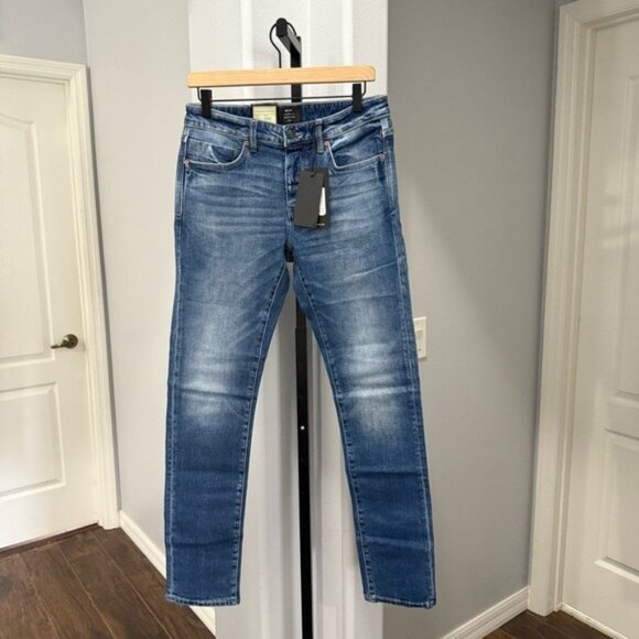 Neuw Denim Mens Iggy Skinny Jean Blue 30x32” Jeans NWT Organic Medium Wash - Picture 4 of 9